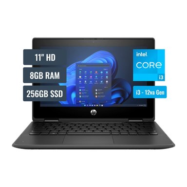 COMBO LAPTOP HP PRO X360 FORTIS G10 INTEL CORE I3 1210U 8GB RAM 256GB SSD 11 HD WINDOWS 11 PRO + OFFICE - 2