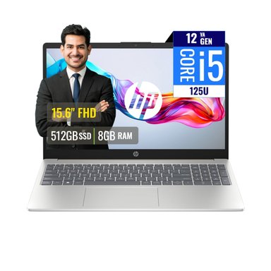 LAPTOP HP 15 FD0255LA INTEL CORE 5 125U 8GB RAM 512GB SSD 15.6 FHD FREEDOS - 1