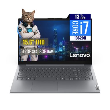 LAPTOP LENOVO V15 G5 IRL INTEL CORE I7 13620H 8GB RAM 512GB SSD M.2 15.6 FHD FREEDOS - 1