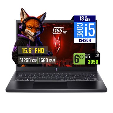 LAPTOP GAMER ACER NITRO V15 INTEL CORE I5 13420H 16GB RAM 512GB SSD 6GB RTX 3050 15.6 FHD FREEDOS - 1