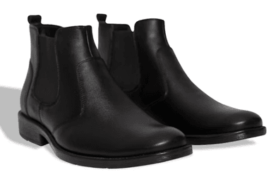 BOTINES HOMBRE RENZO RENZINI CUERO NEGRO RCF-034 (38-43) - 2