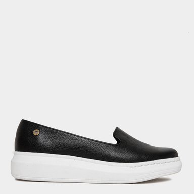 ZAPATOS CASUALES MUJER TOP MODEL CUERO NEGRO TMSH-05 OLGA - 1