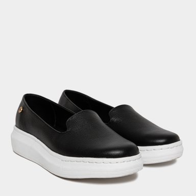 ZAPATOS CASUALES MUJER TOP MODEL CUERO NEGRO TMSH-05 OLGA - 3