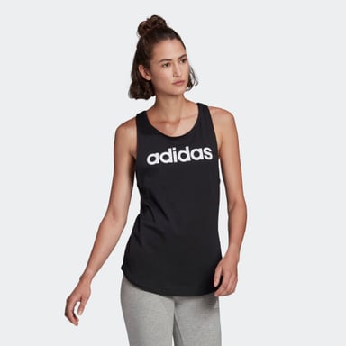 TANK MUJER ADIDAS GL0566 (S-L) W LIN TK NEGRO - 2