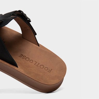 SANDALIAS PARA MUJERES FOOTLOOSE FCH-OU002 (35-39) AMADEA NEGRO - 4