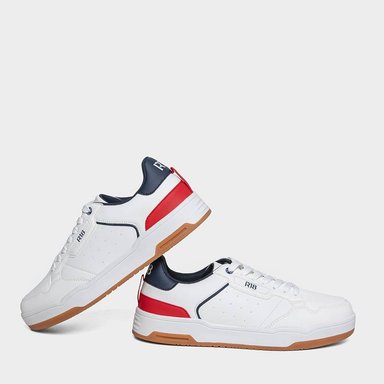 ZAPATILLAS PARA HOMBRES R18 R18-XW005 (39-44) BLANCO/AZULINO - 5