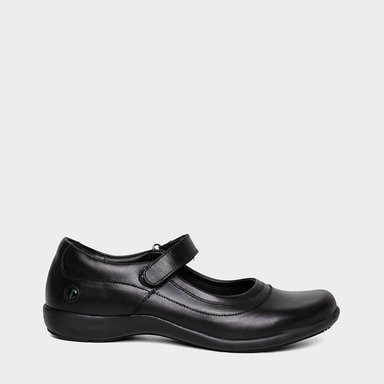 ZAPATOS ESCOLARES NIÑA FAENA CUERO NEGRO FBK-010 27-32 PIA (27-32) - 1