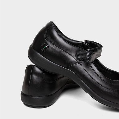 ZAPATOS ESCOLARES NIÑA FAENA CUERO NEGRO FBK-010 27-32 PIA (27-32) - 5