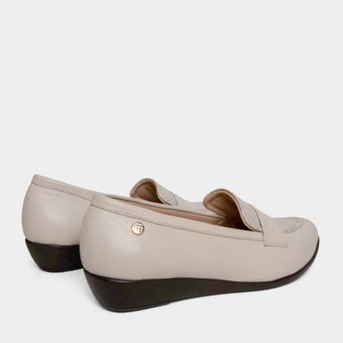 ZAPATOS CASUALES MUJER TOP MODEL CUERO BLANCO TMO-N0019 (35-39) - 3