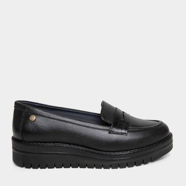ZAPATOS CASUALES MUJER TOP MODEL CUERO NEGRO TMO-N0013 (35-39) - 1