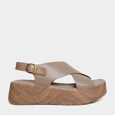 SANDALIAS MUJER TOP MODEL CUERO MARRÓN TMO-N0007 (35-39) - 1