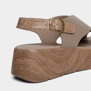 SANDALIAS MUJER TOP MODEL CUERO MARRÓN TMO-N0007 (35-39) - 4