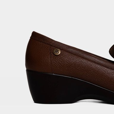 ZAPATOS CASUALES MUJER TOP MODEL CUERO MARRÓN TMO-N0021 (35-39) - 4