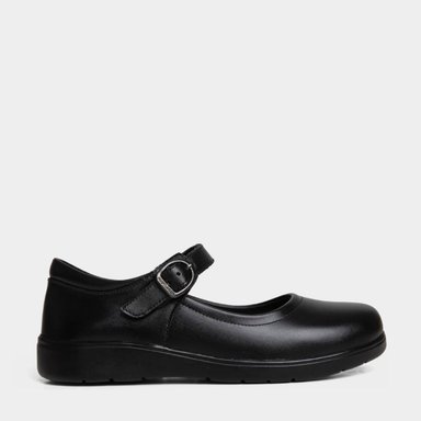 ZAPATOS NIÑA FOOTLOOSE KIDS CUERO NEGRO JUNIOR FTK-N0009 - 1