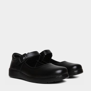 ZAPATOS NIÑA FOOTLOOSE KIDS CUERO NEGRO JUNIOR FTK-N0009 - 2