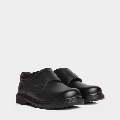 ZAPATOS PRE ESCOLAR NIÑO FOOTLOOSE KIDS CUERO NEGRO FTK-N0010 - 2