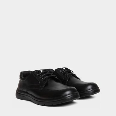 ZAPATOS PRE ESCOLAR NIÑO FOOTLOOSE KIDS CUERO NEGRO FTK-N0011 - 2