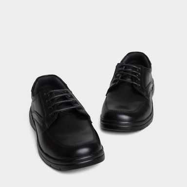 ZAPATOS PRE ESCOLAR NIÑO FOOTLOOSE KIDS CUERO NEGRO FTK-N0011 - 5