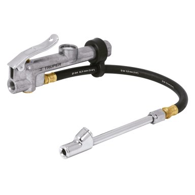 INFLADOR TRUPER DOBLE CON CALIBRADORA METAL