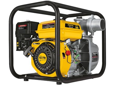 MOTOBOMBA AUTOCEBANTE 3' X 3' A GASOLINA 6-1/2 HP - PRETUL | Amarillo