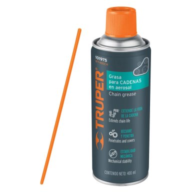 LUBRICANTE DE CADENAS EN AEROSOL 400 ML - TRUPER