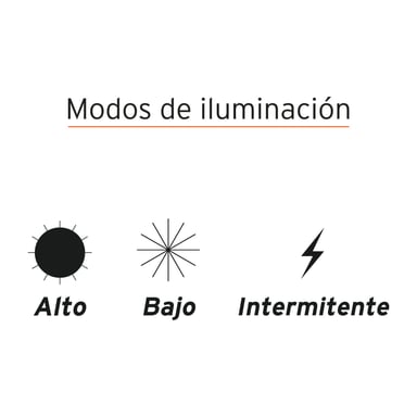 LINTERNA DE ALUMINIO LED CREE 500 LM CON 2 PILAS D - TRUPER - 3