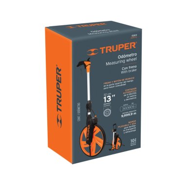 ODOMETRO CON FRENO TRUPER RUEDA DE 12' - 6
