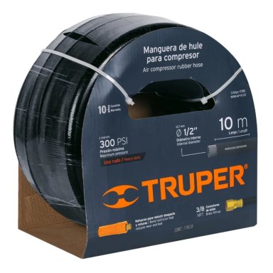 MANGUERA TRUPER COMPRESORA 1/2' 10 M HULE