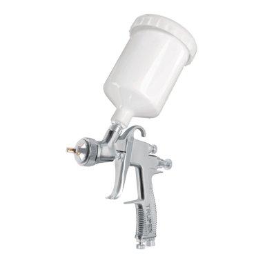 PISTOLA PINTAR TRUPER GRAVEDAD LVLP VASO PLÁSTICO BOQUILLA 1.4MM