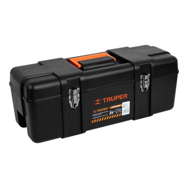 CAJA PARA HERRAMIENTA TRUPER 25 X 27 X 66CM DE 26' INDUSTRIAL, BROCHES METÁLICOS