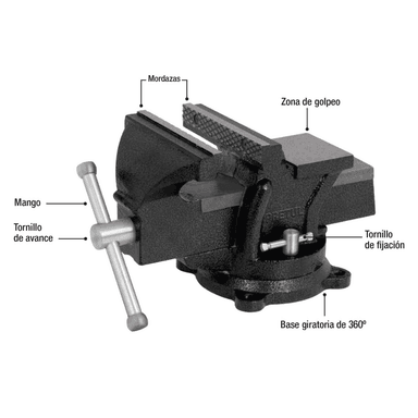 TORNILLO PRETUL CF-26042 BANCO 5' - 2