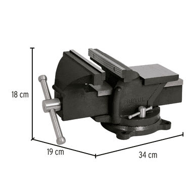 TORNILLO PRETUL CF-26043 BANCO 6" - 2
