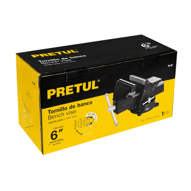 TORNILLO PRETUL CF-26043 BANCO 6" - 6