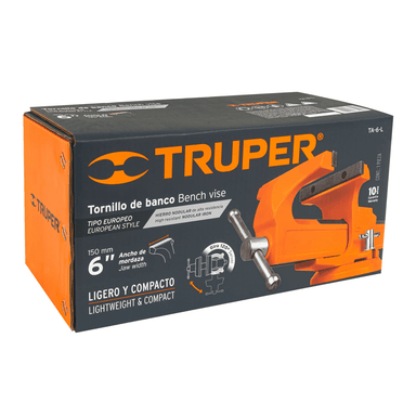 TORNILLO DE BANCO TIPO EUROPEO 6' TRUPER - 5