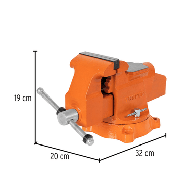 TORNILLO TRUPER CF-18592 BANCO INDUSTRIAL 4' - 2