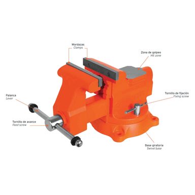 TORNILLO TRUPER CF-18594 BANCO INDUSTRIAL 6' - 3