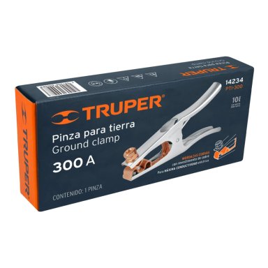 TENAZAS PARA TIERRA TRUPER CF-14234 ACERO 300 AMP - 3