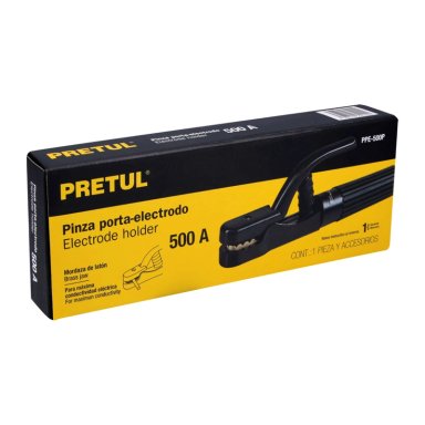 TENAZAS PORTA ELECTRODO PRETUL CF-24233 500 AMP - 3