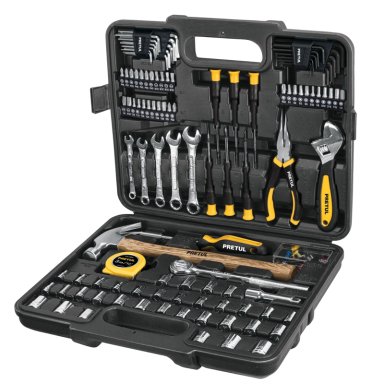 JUEGO DE 109 HERRAMIENTAS PRETUL