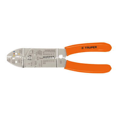 ALICATE PELA CABLES TRUPER CF-17353 ACERO 26 A 10 AWG - 1
