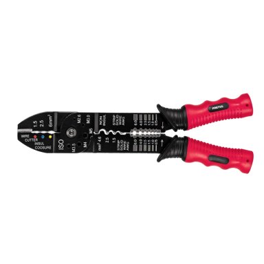 ALICATE PELA CABLES 18 A 10 AWG PRETUL