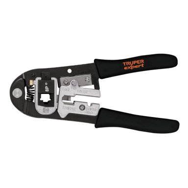 ALICATE PONCHADOR TRUPER CF-18343 ACERO A MODULOS INTERCAMBIABLES