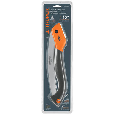 SERRUCHO TRUPER CF-100198 ACERO PLEGABLE HOJA CURVA 10' MANGO PLASTICO - 2