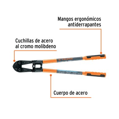 CIZALLA TRUPER CF-12833 ACERO PROFESIONAL 24' - 2
