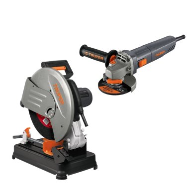 COMBO TRONZADORA 14' Y AMOLADORA 4 1/2' INDUSTRIAL TRUPER