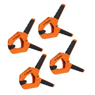 PRENSA TRUPER PRE-4 DE RESORTE DE 4' X 4 UNIDADES