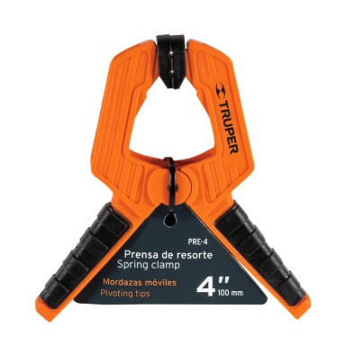 PRENSA TRUPER PRE-4 DE RESORTE DE 4' X 4 UNIDADES - 3