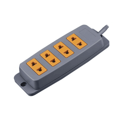EXTENSIÓN ELÉCTRICA VULCANIZADO 20 METROS 4 TOMAS GRIS HOME LIGHT - 3