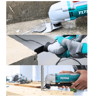 HERRAMIENTA MULTIFUNCION TOTAL TS3006 METAL 300W CON ACCESORIOS - 3