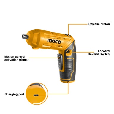 ATORNILLADOR INGCO CSDLI0442 4V PROFESIONAL - 2